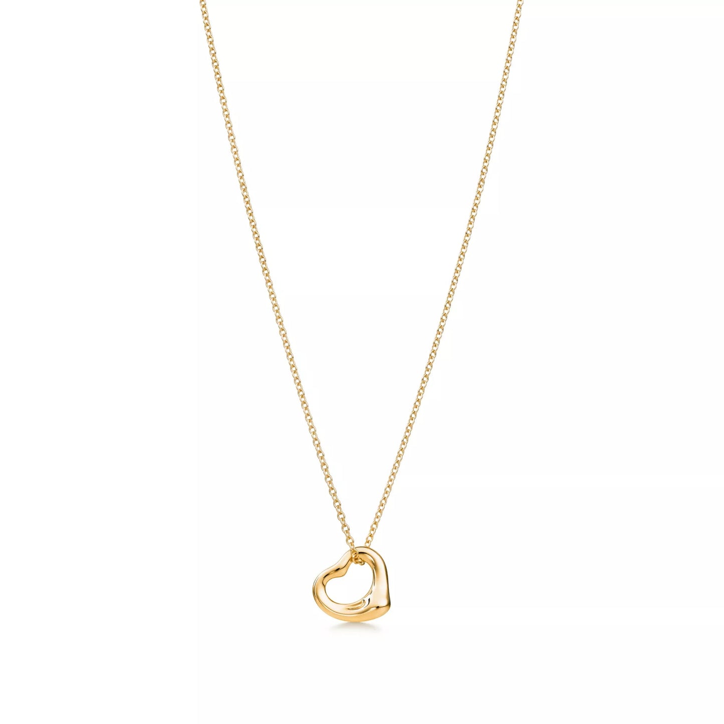 Soft Heart Pendant Necklace - Lenoir - Necklace