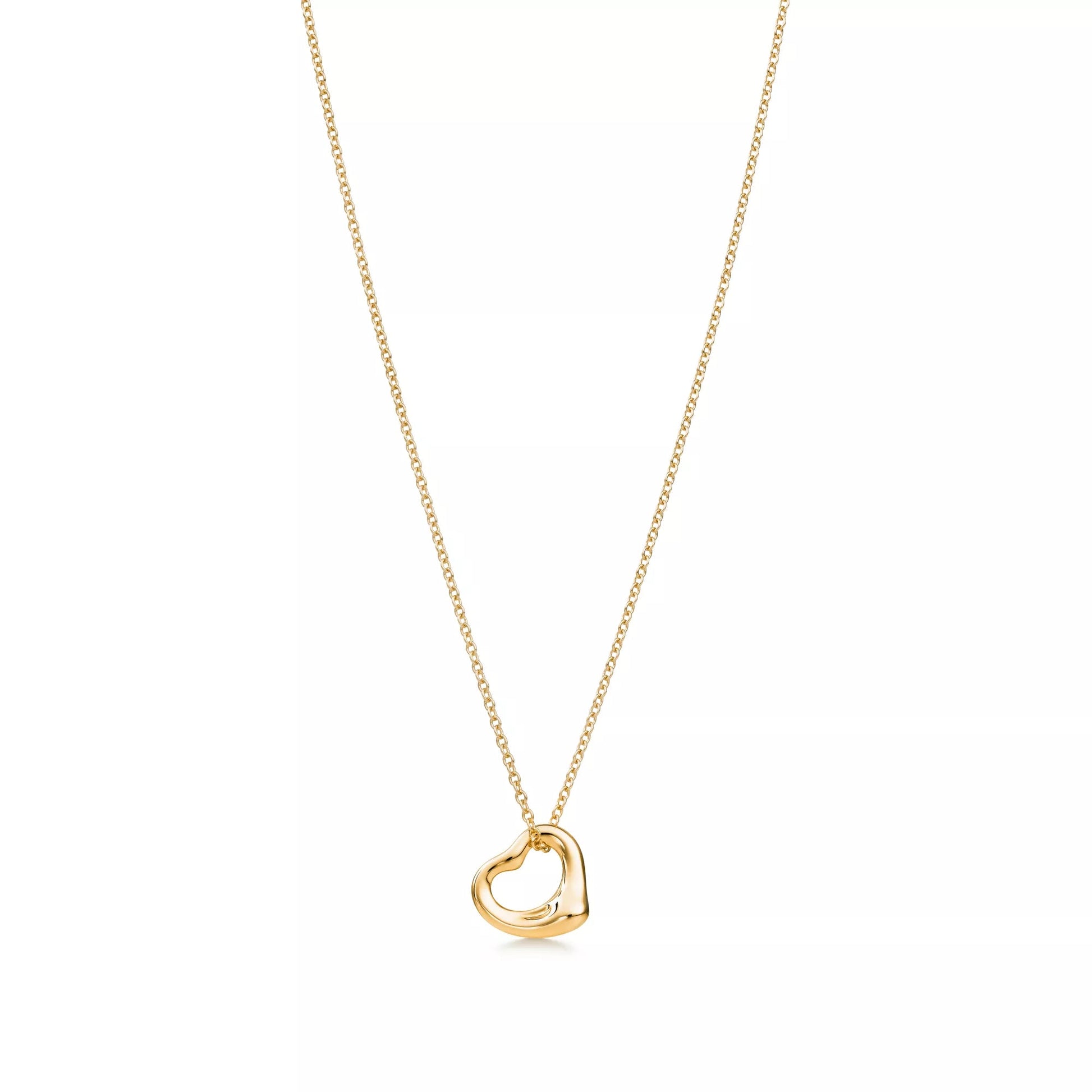 Soft Heart Pendant Necklace - Lenoir - Necklace