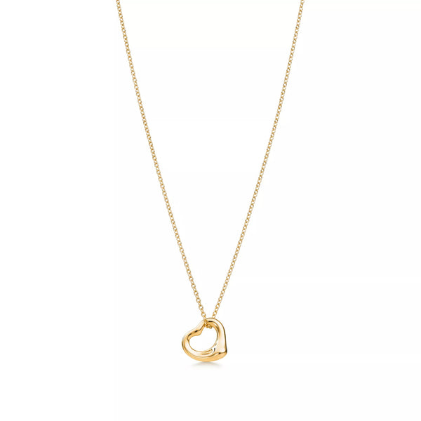 Soft Heart Pendant Necklace - Lenoir - Necklace