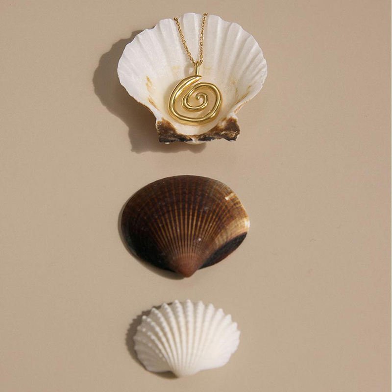 Spirale Pendant Necklace - Lenoir - Necklace